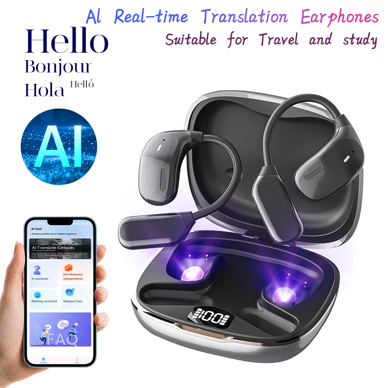 GX20 Bluetooth Headphones Low Latency Digital Display IPX5 with Music and Game Mode
