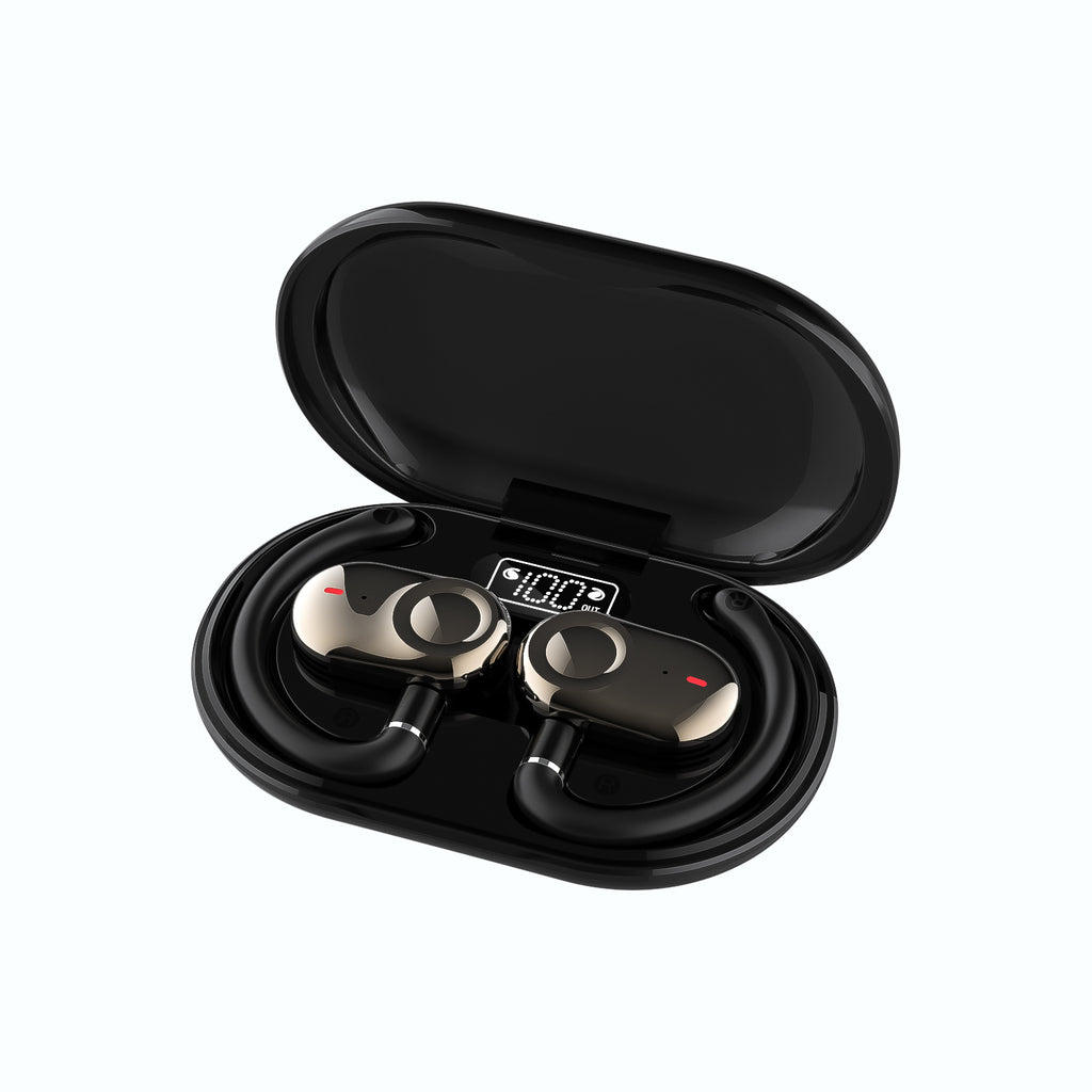 GX18 AI Translation Headphones Hi-Fi Stereo Headphones Digital Display Sports Headphones