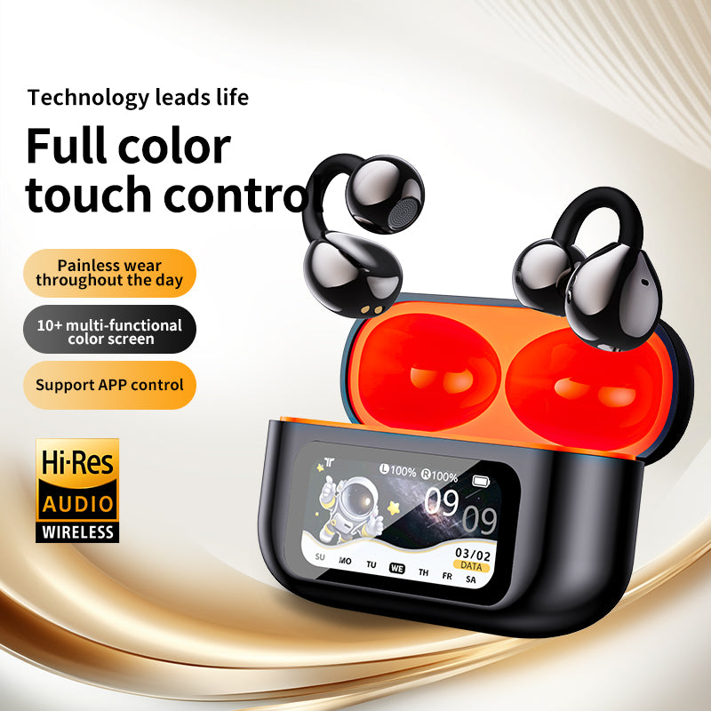 GX42 AI Translation Headphones Free Touch Screen LCD Wireless Headphones No Noise Canceling