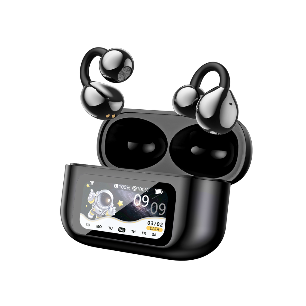 GX42 AI Translation Headphones Free Touch Screen LCD Wireless Headphones Hifi Bass Stereo