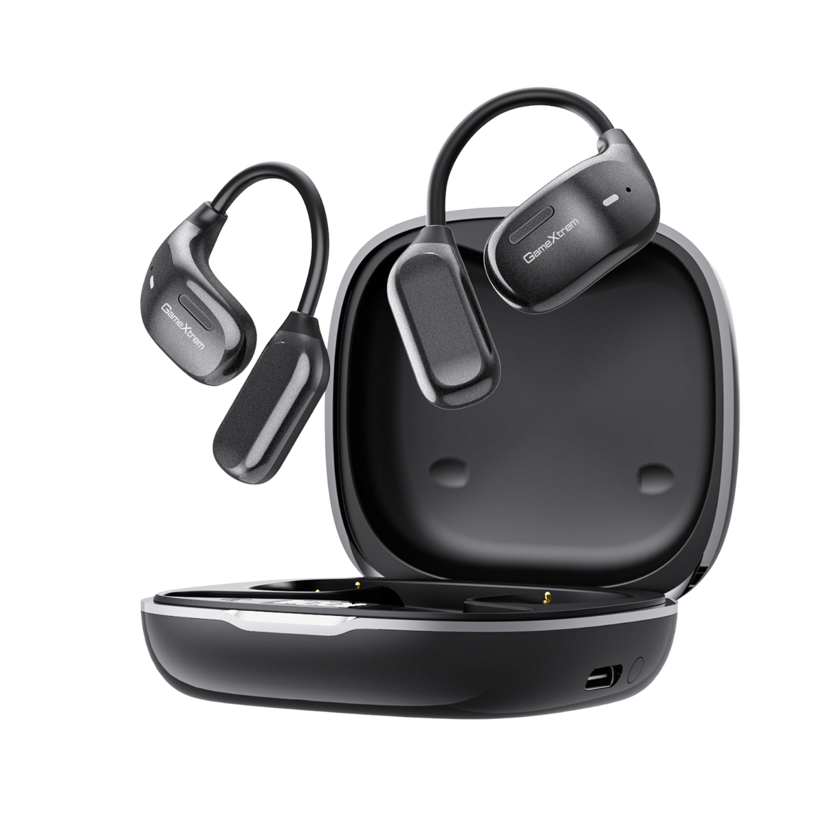 GX20 Bluetooth Headphones Low Latency Digital Display IPX5 with Music and Game Mode