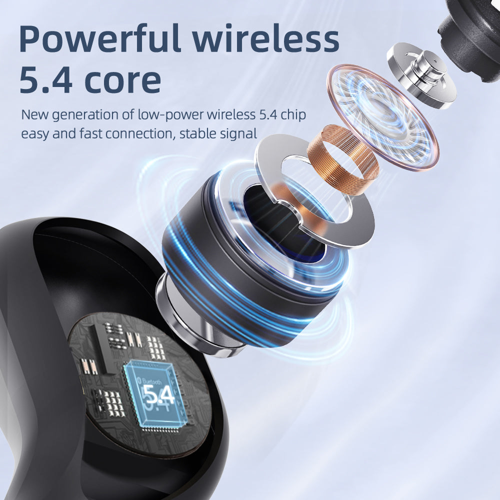 GX15  AI Translation Headphones Digital Display with Real-time Language Translation