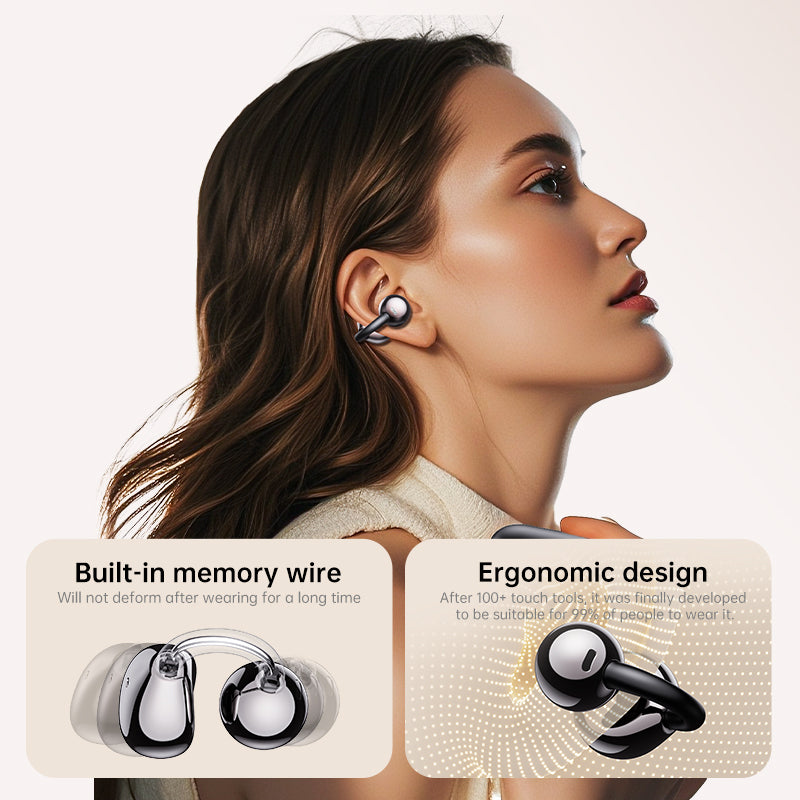 High Quality GX42 Bluetooth Headphones Airbuds Hifi Bass Stereo Wireless Earbuds with Touch Screen