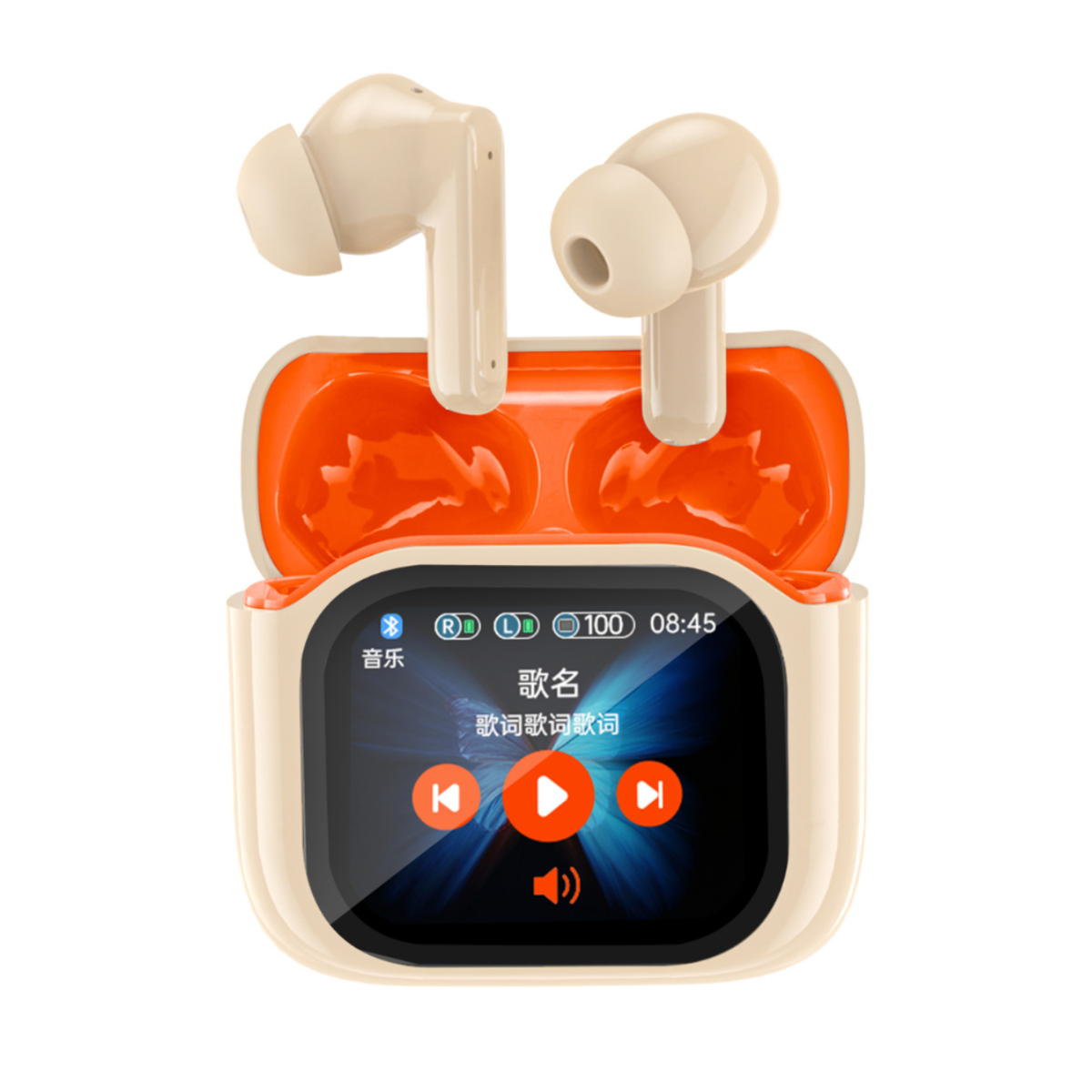 GX19 AI Translation Headphones Smart In-Ear Bluetooth Headphones Professional Active Noise Canceling