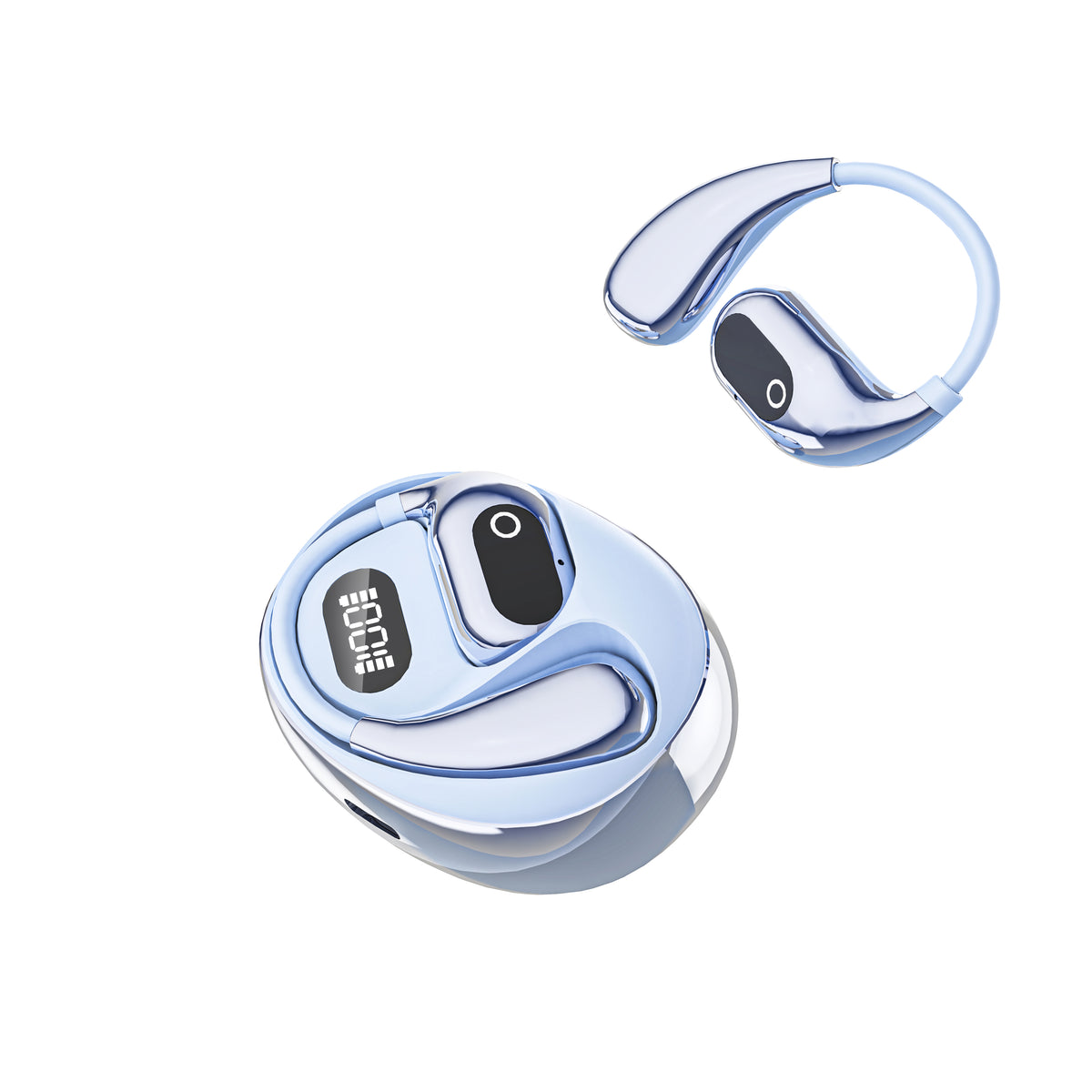 GX99 OWS Sports Bluetooth Headphones Digital Display Sports Headphones