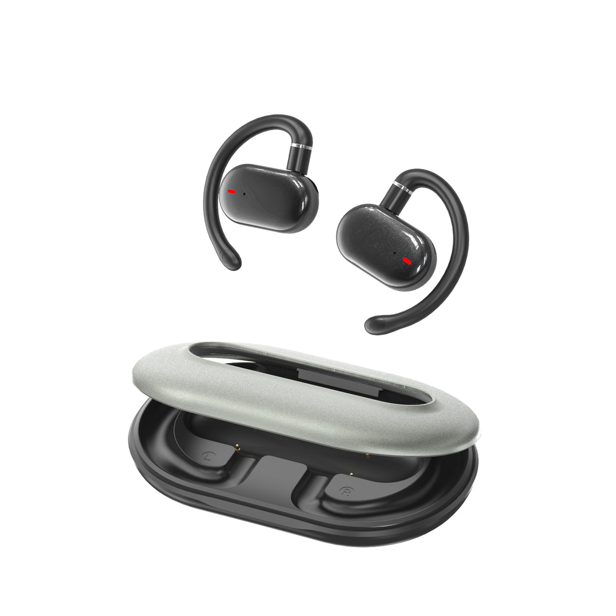 GX23 Bluetooth Headphones LED Battery Indicator Headphones Digital Display Sports Headphones