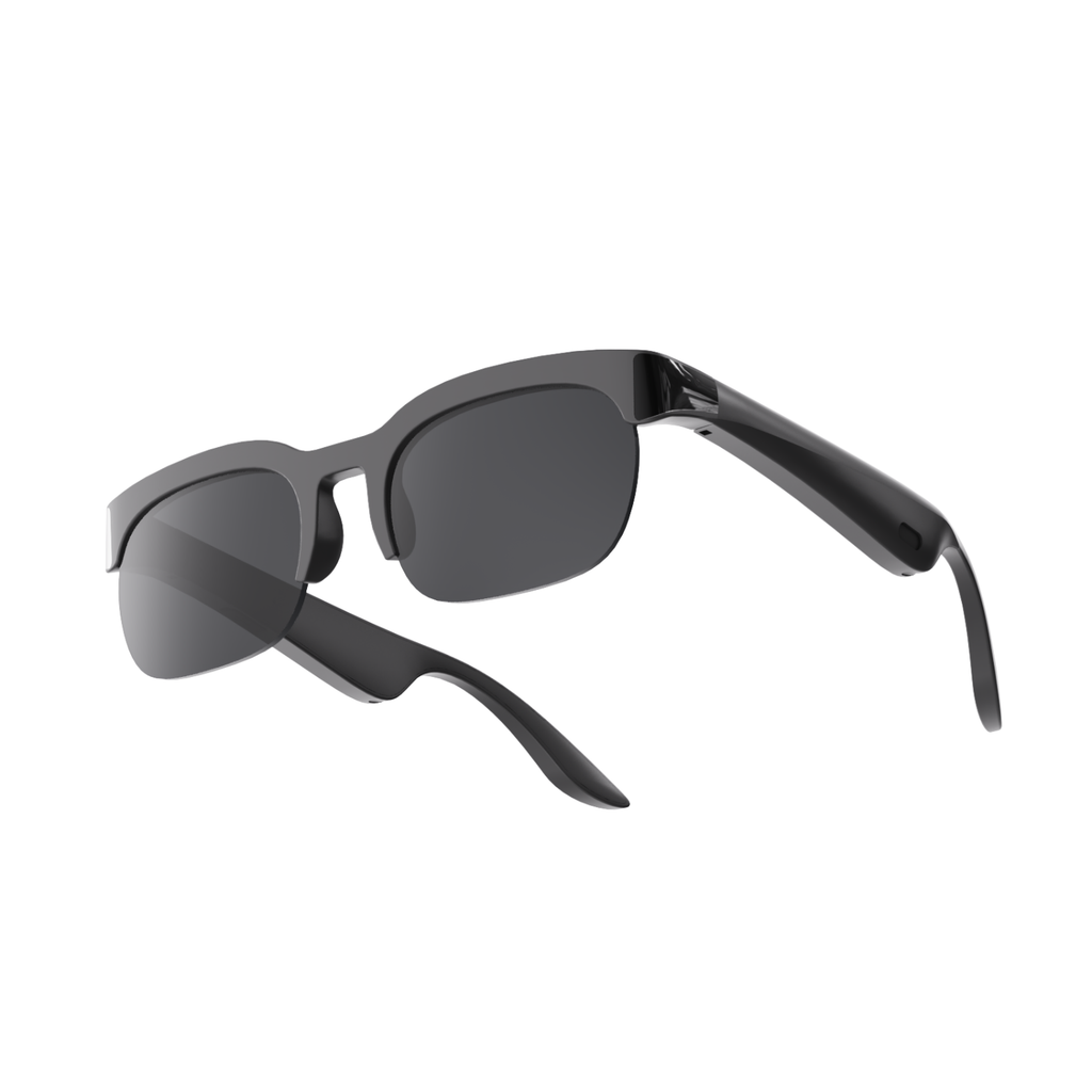 GX89 Sunglasses Bluetooth Headphones with LED Battery Indicator, UV Protection