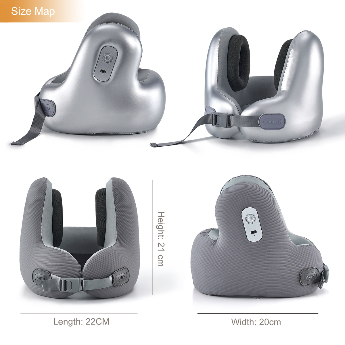 2026 New 2-in-1 Bluetooth Headphones Travel Neck Pillow Ergonomic with Bluetooth Function