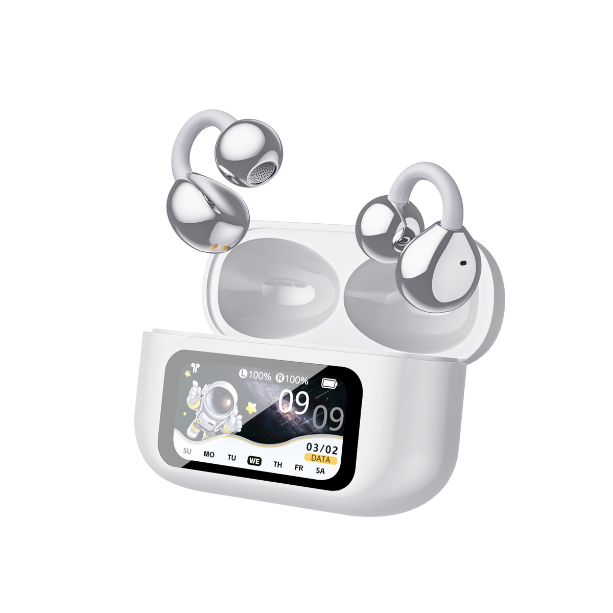 GX42 AI Translation Headphones Free Touch Screen LCD Blue Tooth Wireless Headphones
