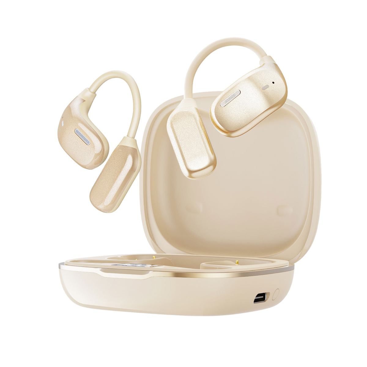 GX20 Bluetooth Headphones Low Latency Digital Display IPX5 with Music and Game Mode